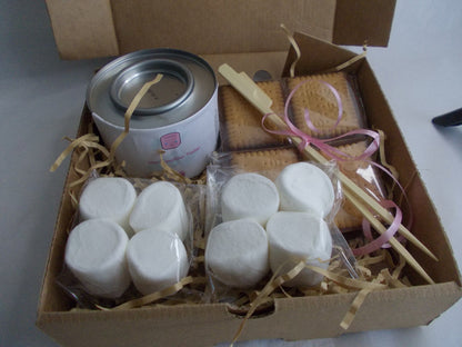 S’mores Kit gift box set Marshmallow Toasting Kit