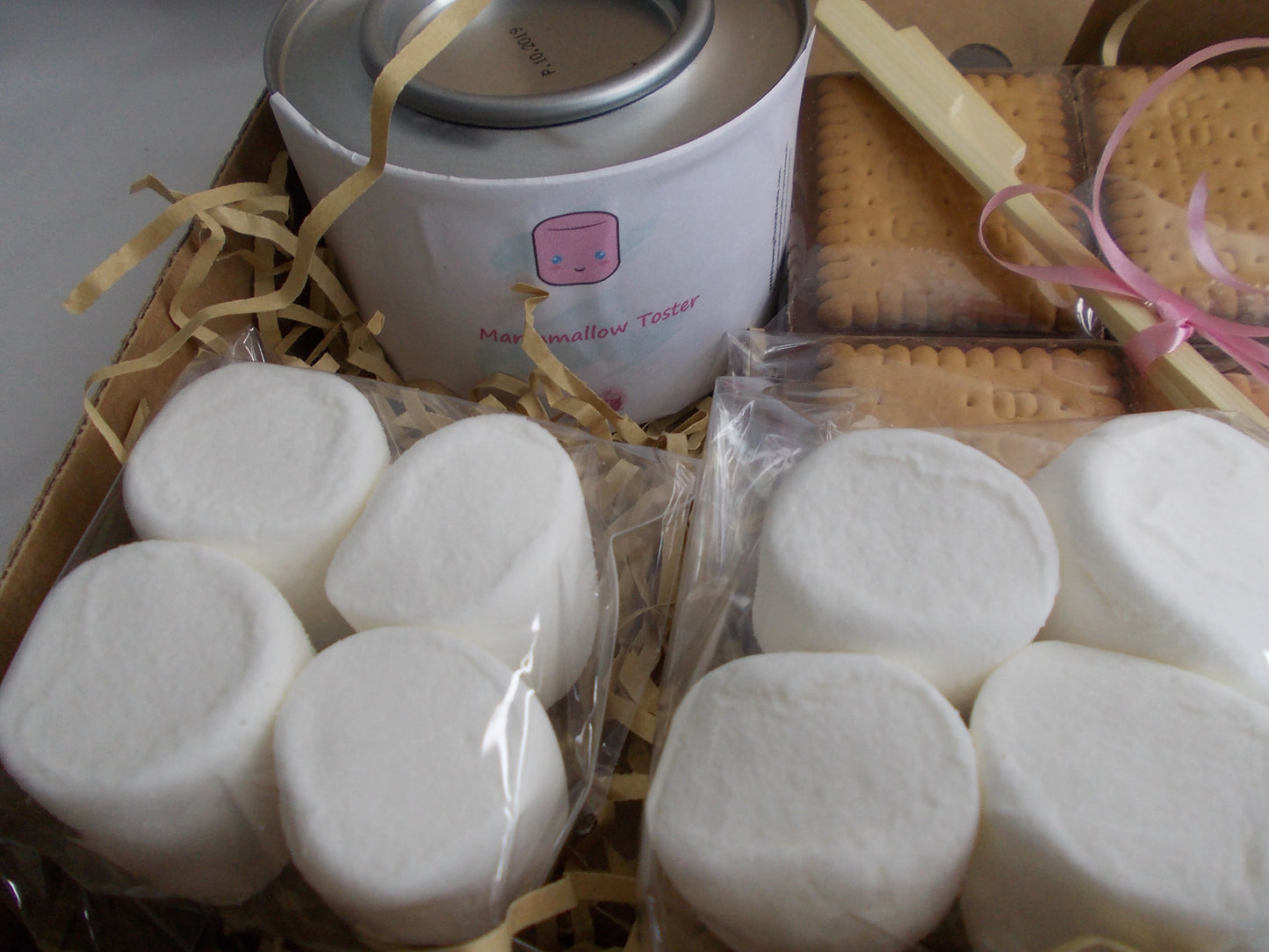 S’mores Kit gift box set Marshmallow Toasting Kit