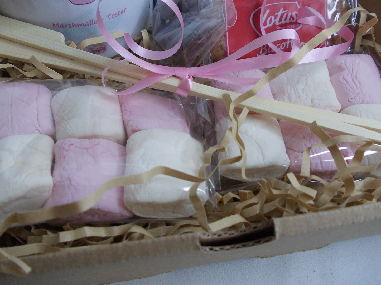 vegan Smores Kit gift box set Marshmallow Toasting Kit