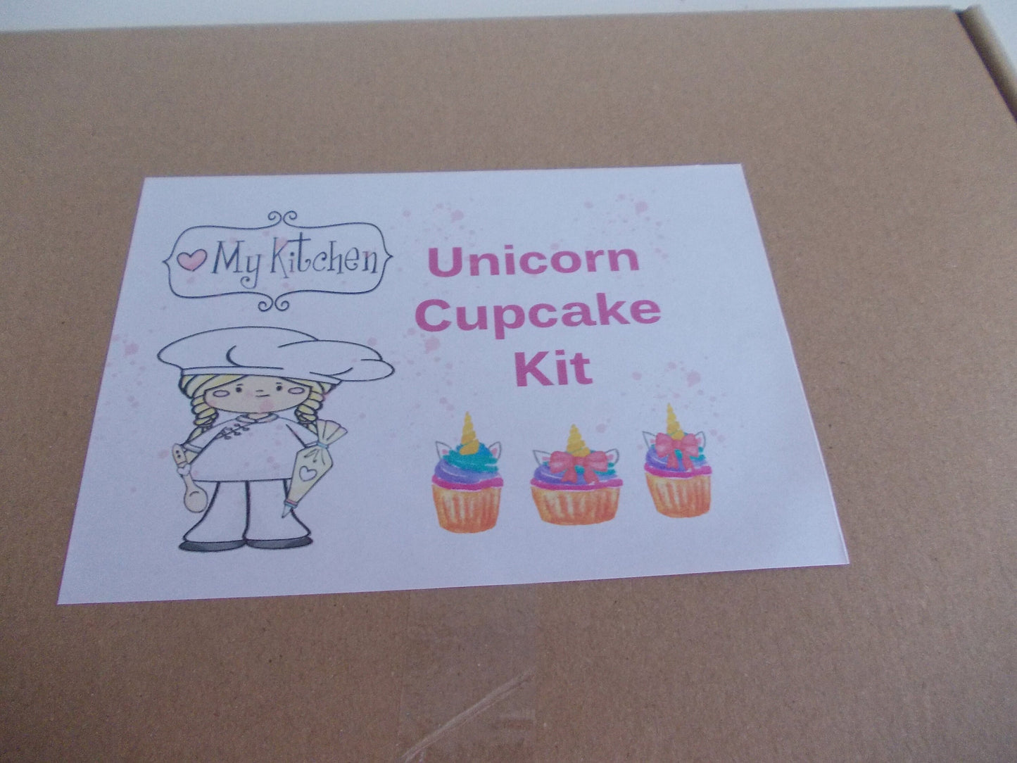 Unicorn Cupcake craft set. Make your own unicorn cupcakes, Unicorn gifts for kids and unicorn lovers.